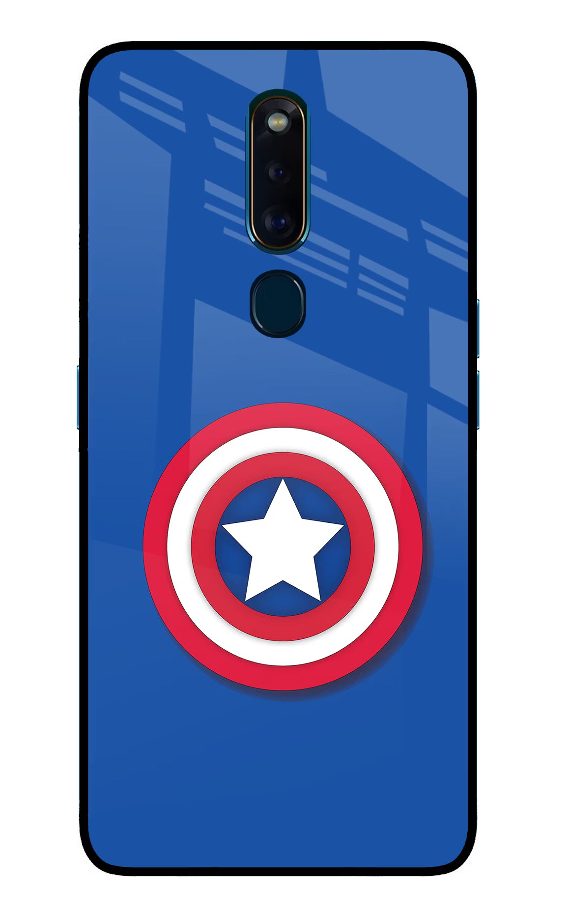 Shield Oppo F11 Pro Glass Case Back Cover by Casekaro