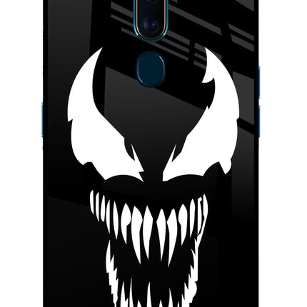 Venom Oppo F11 Pro Glass Case Back Cover by Casekaro