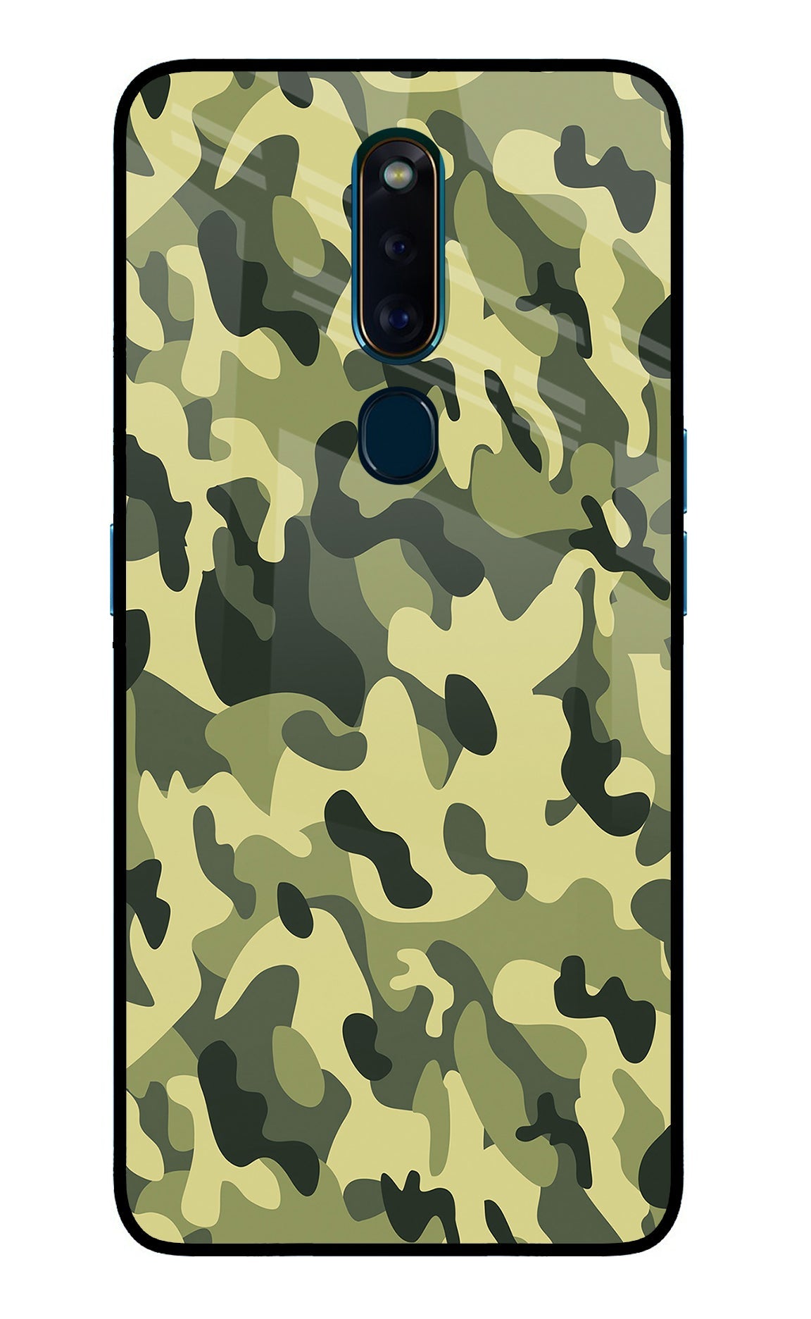 Camouflage Oppo F11 Pro Back Cover