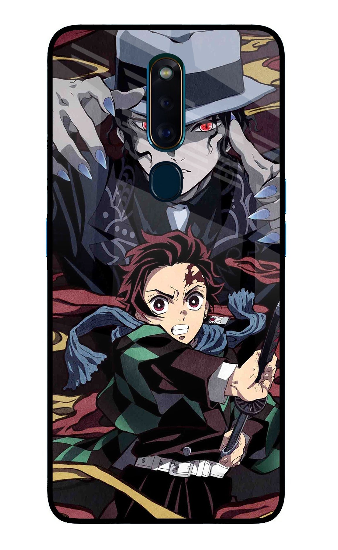 Demon Slayer Oppo F11 Pro Glass Case