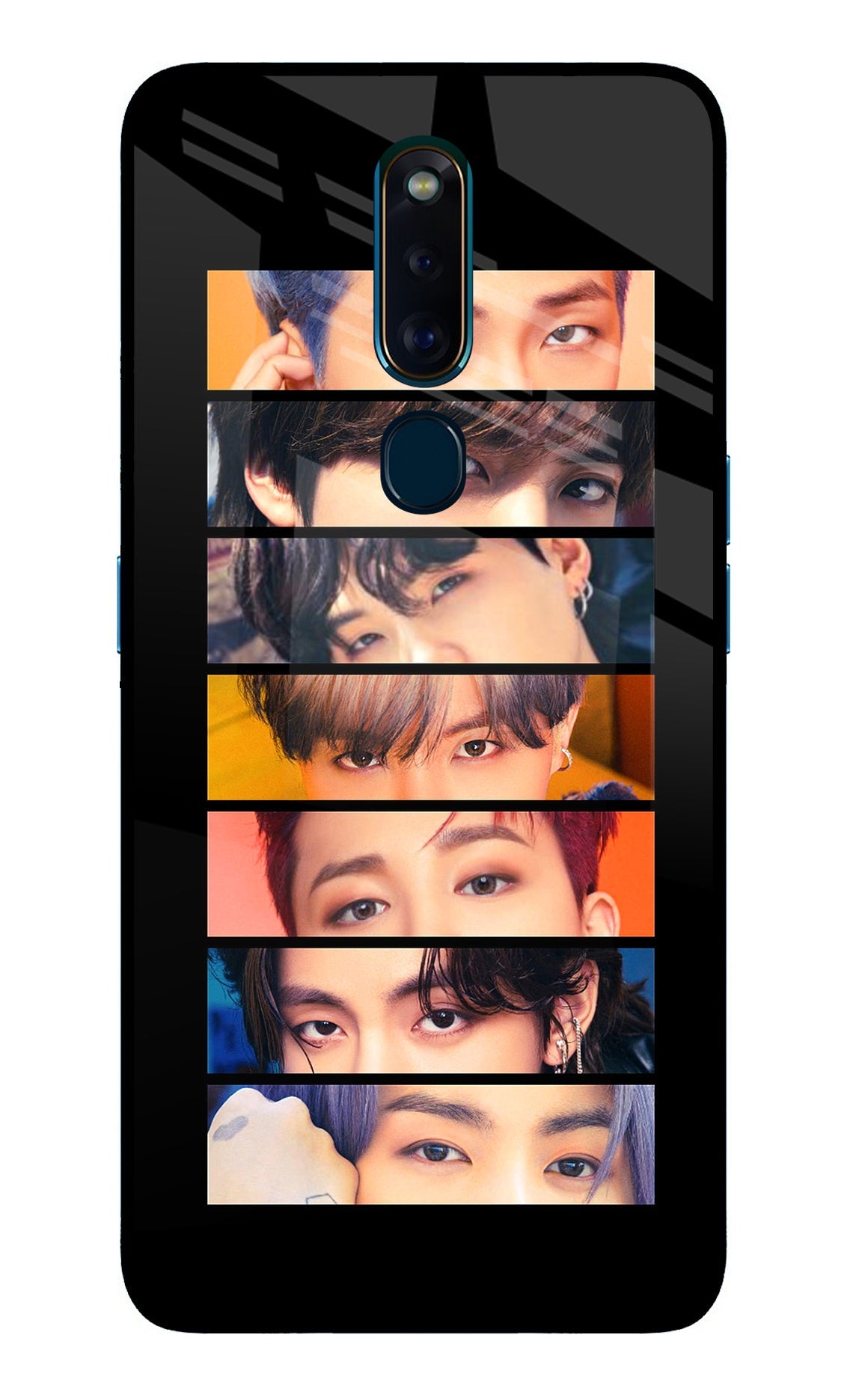 BTS Eyes Oppo F11 Pro Glass Case