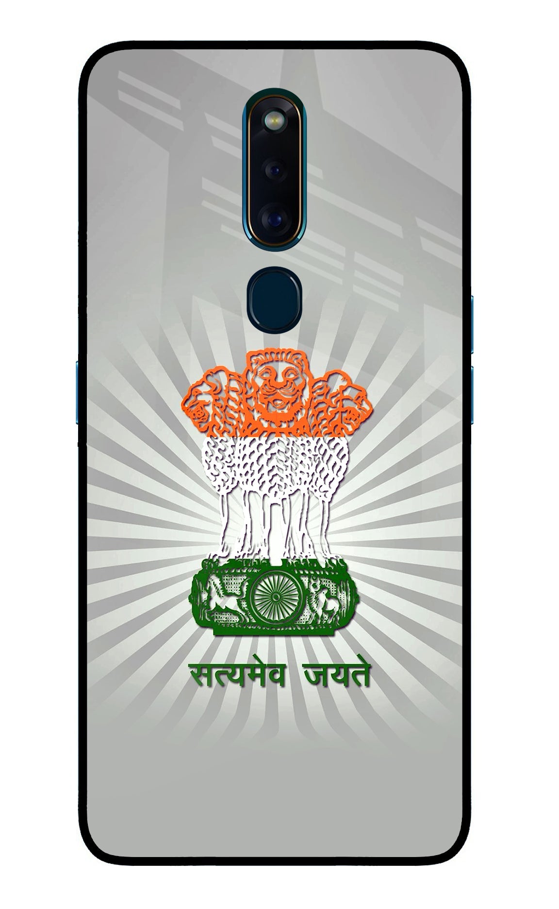 Satyamev Jayate Art Oppo F11 Pro Glass Case