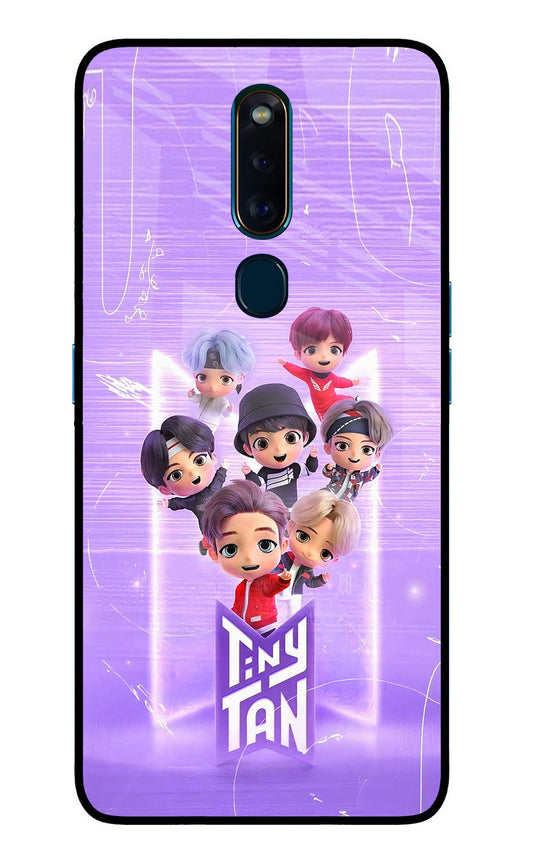 BTS Tiny Tan Oppo F11 Pro Glass Case