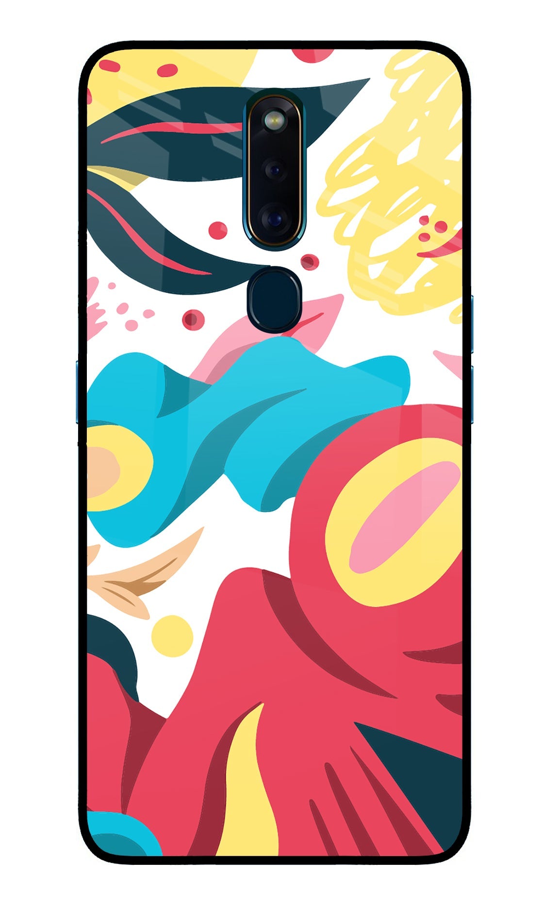 Trippy Art Oppo F11 Pro Glass Case