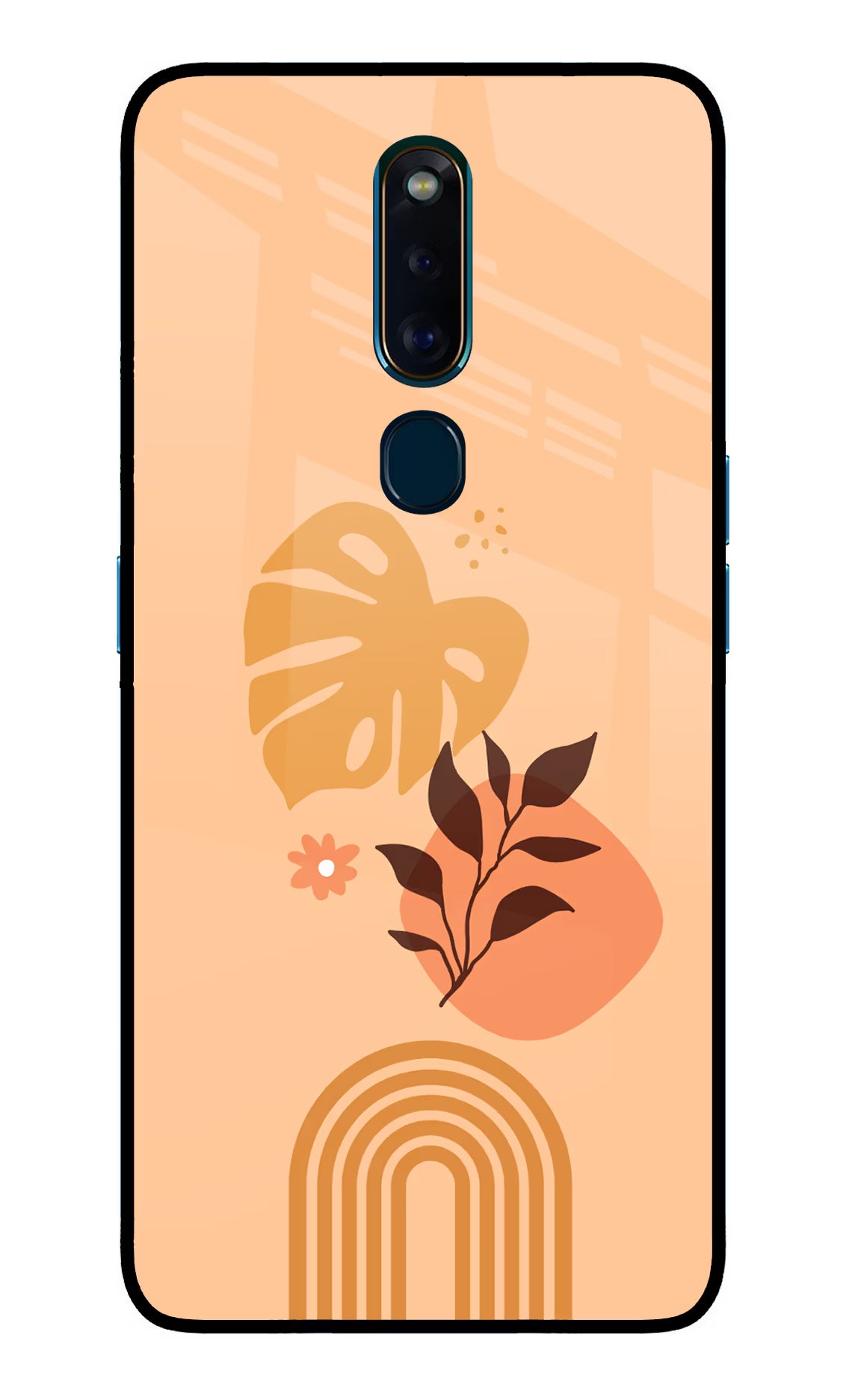 Bohemian Art Oppo F11 Pro Glass Case Back Cover by Casekaro