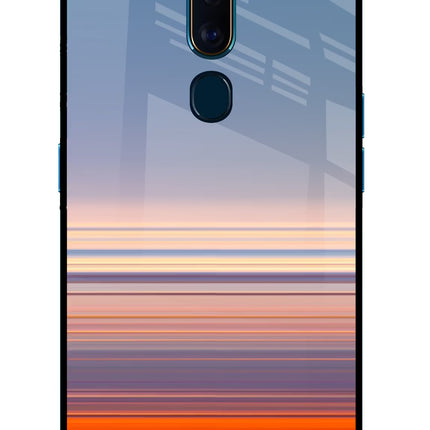 Morning Colors Oppo F11 Pro Glass Case Back Cover by Casekaro