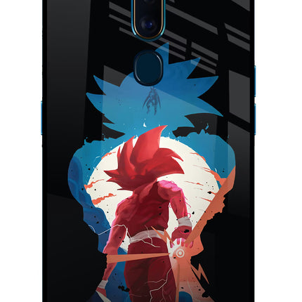Goku Oppo F11 Pro Glass Case Back Cover by Casekaro