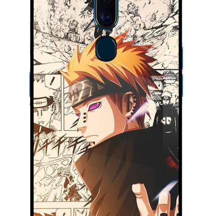 Pain Anime Oppo F11 Pro Glass Case