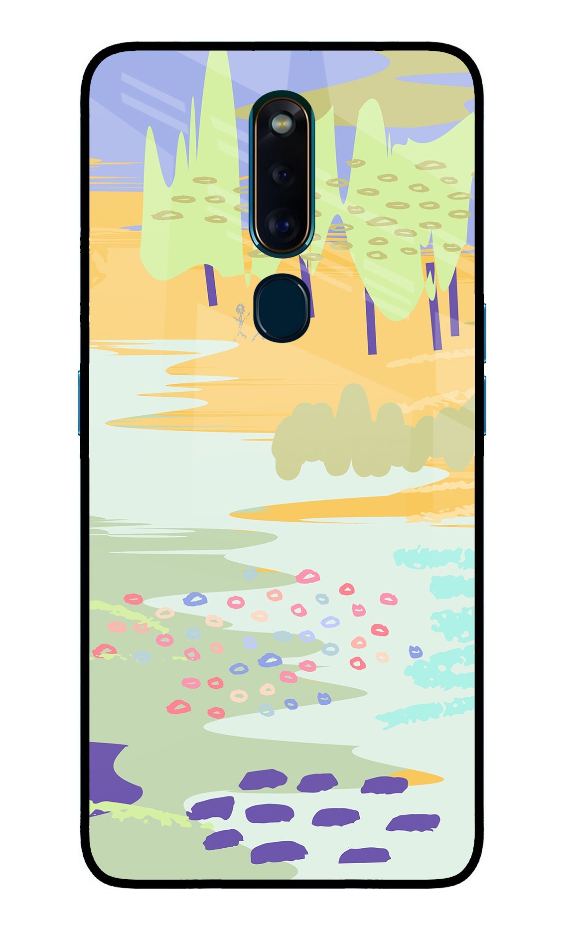 Scenery Oppo F11 Pro Glass Case