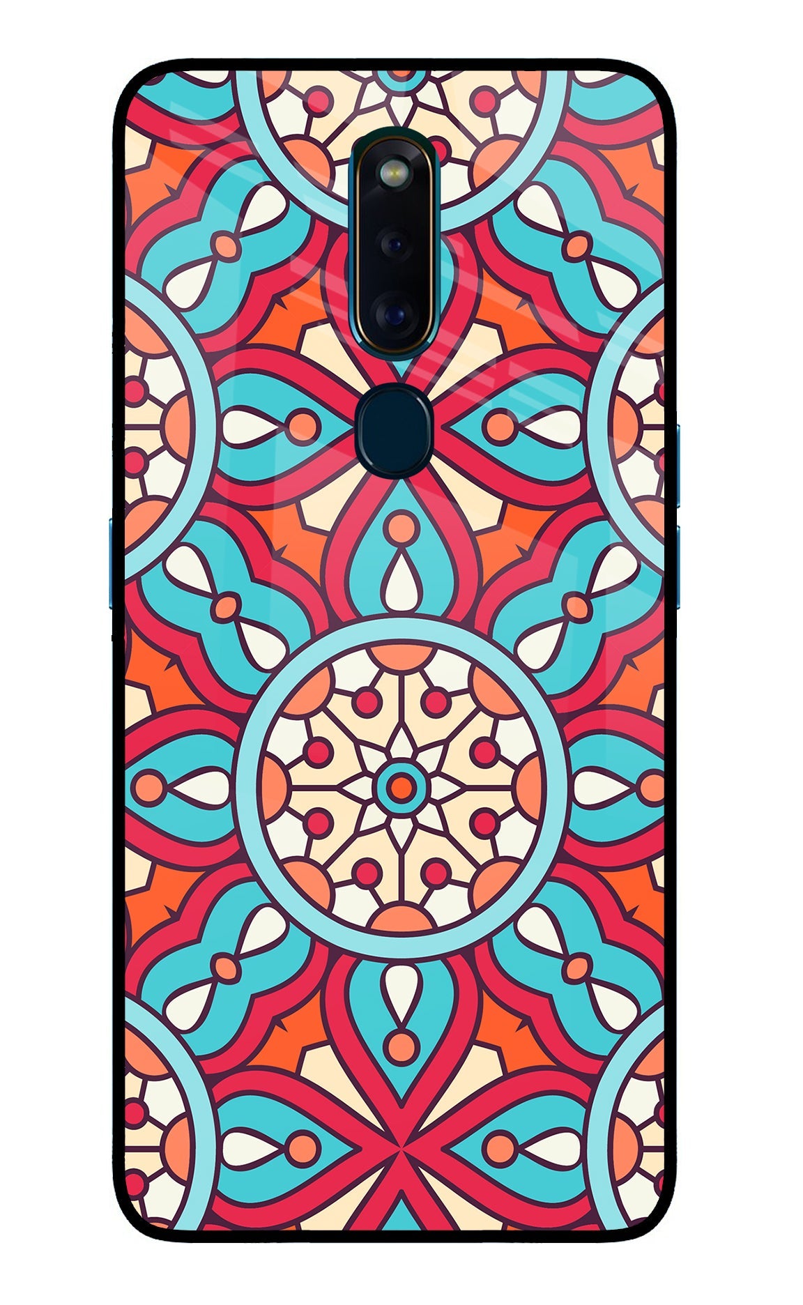 Mandala Geometric Oppo F11 Pro Glass Case