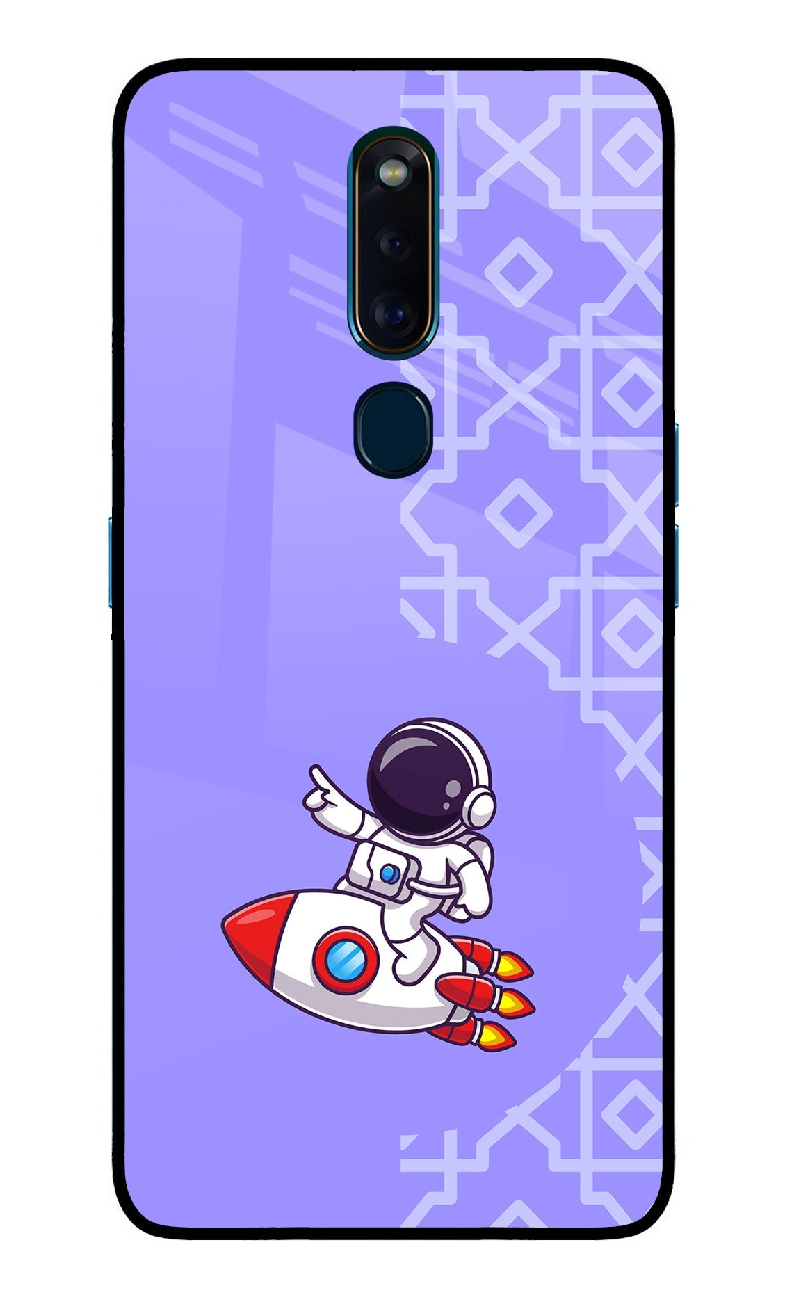 Cute Astronaut Oppo F11 Pro Back Cover