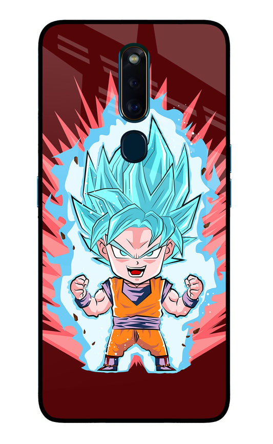 Goku Little Oppo F11 Pro Glass Case