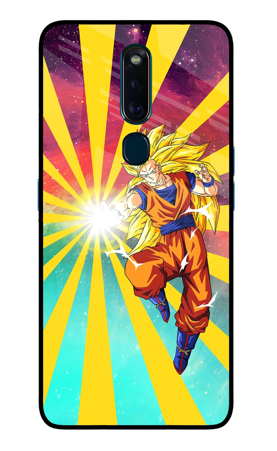Goku Super Saiyan Oppo F11 Pro Glass Case