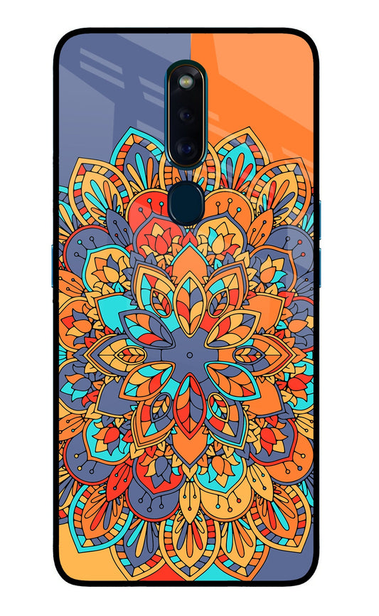 Color Mandala Oppo F11 Pro Glass Case