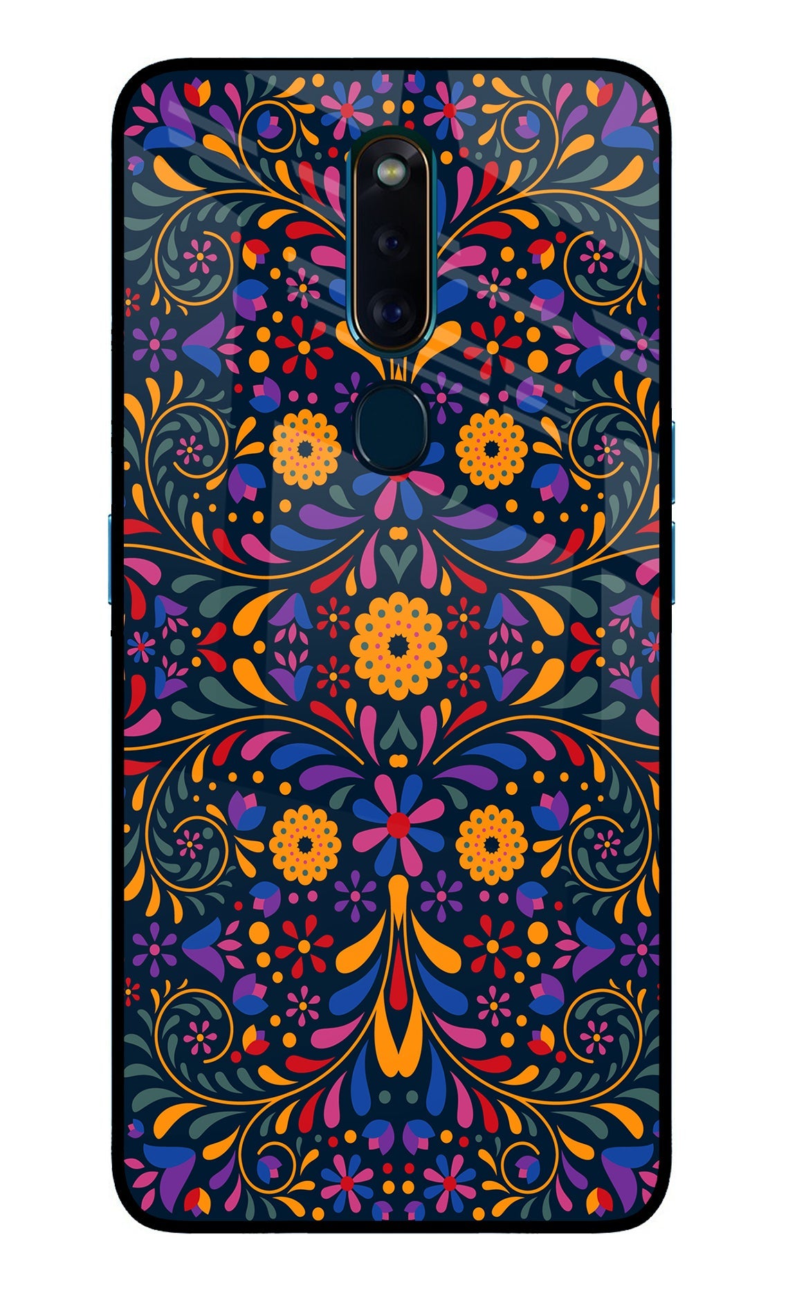 Mexican Art Oppo F11 Pro Glass Case