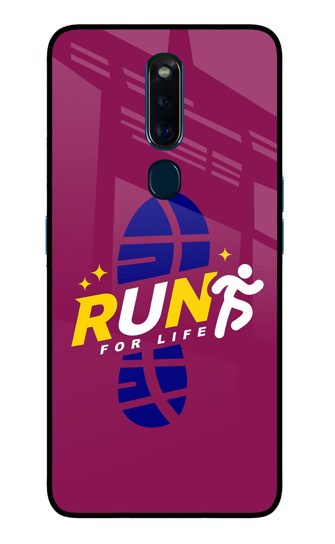 Run for Life Oppo F11 Pro Back Cover