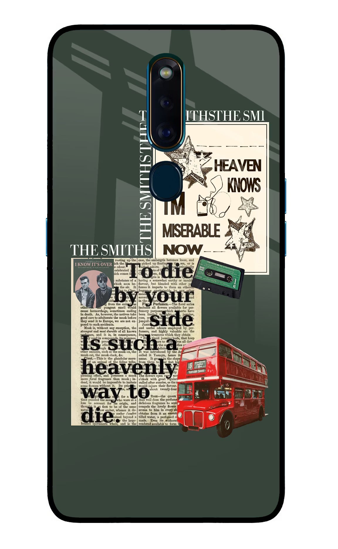 The Smiths Oppo F11 Pro Glass Case Back Cover by Casekaro