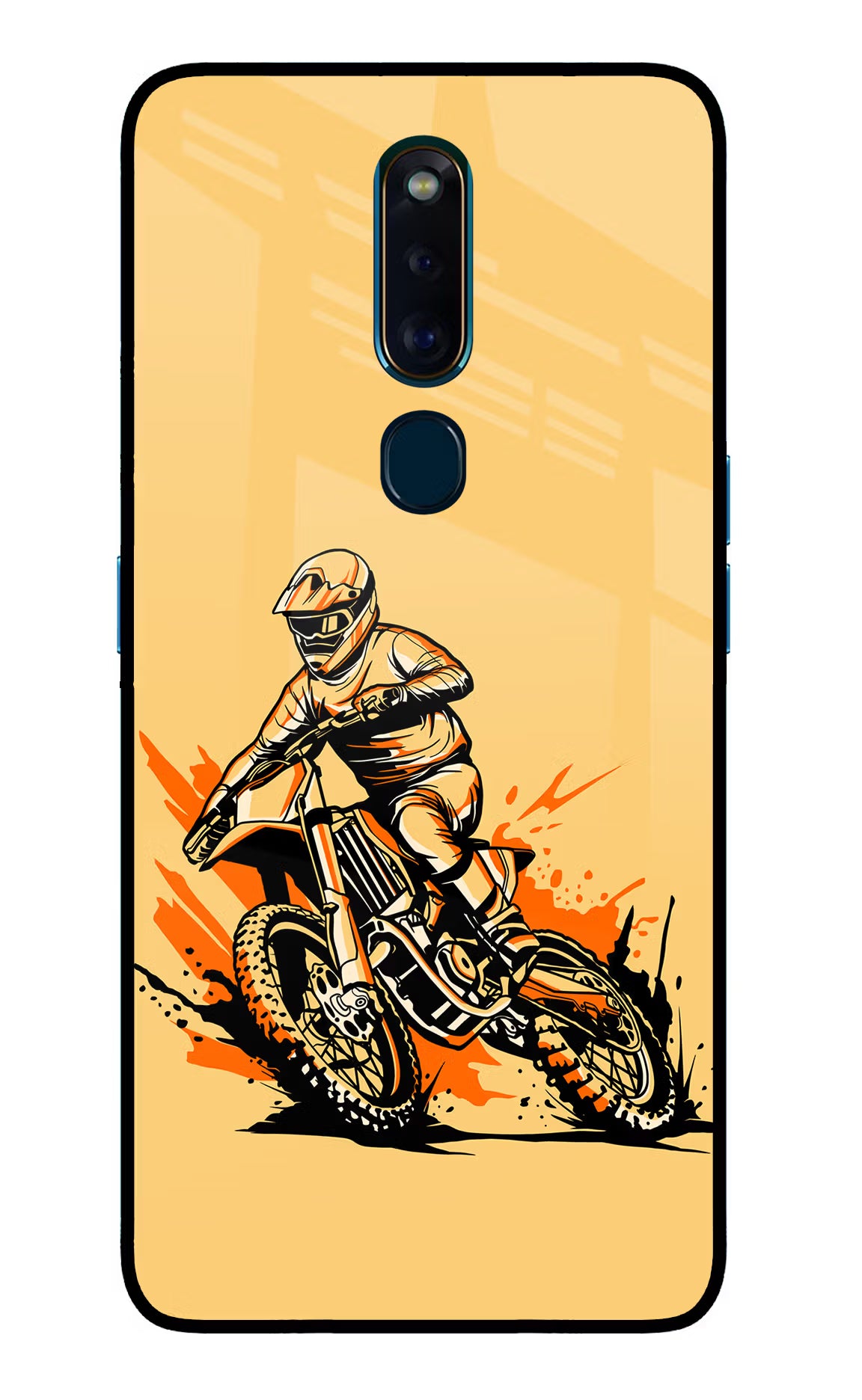 Off-Road Fury Oppo F11 Pro Glass Case
