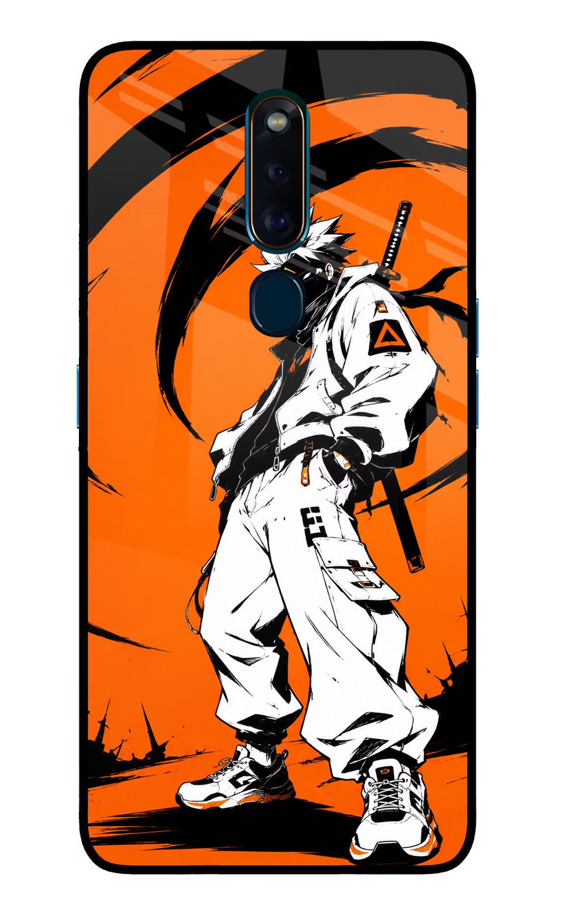 Street Samurai  Oppo F11 Pro Glass Case