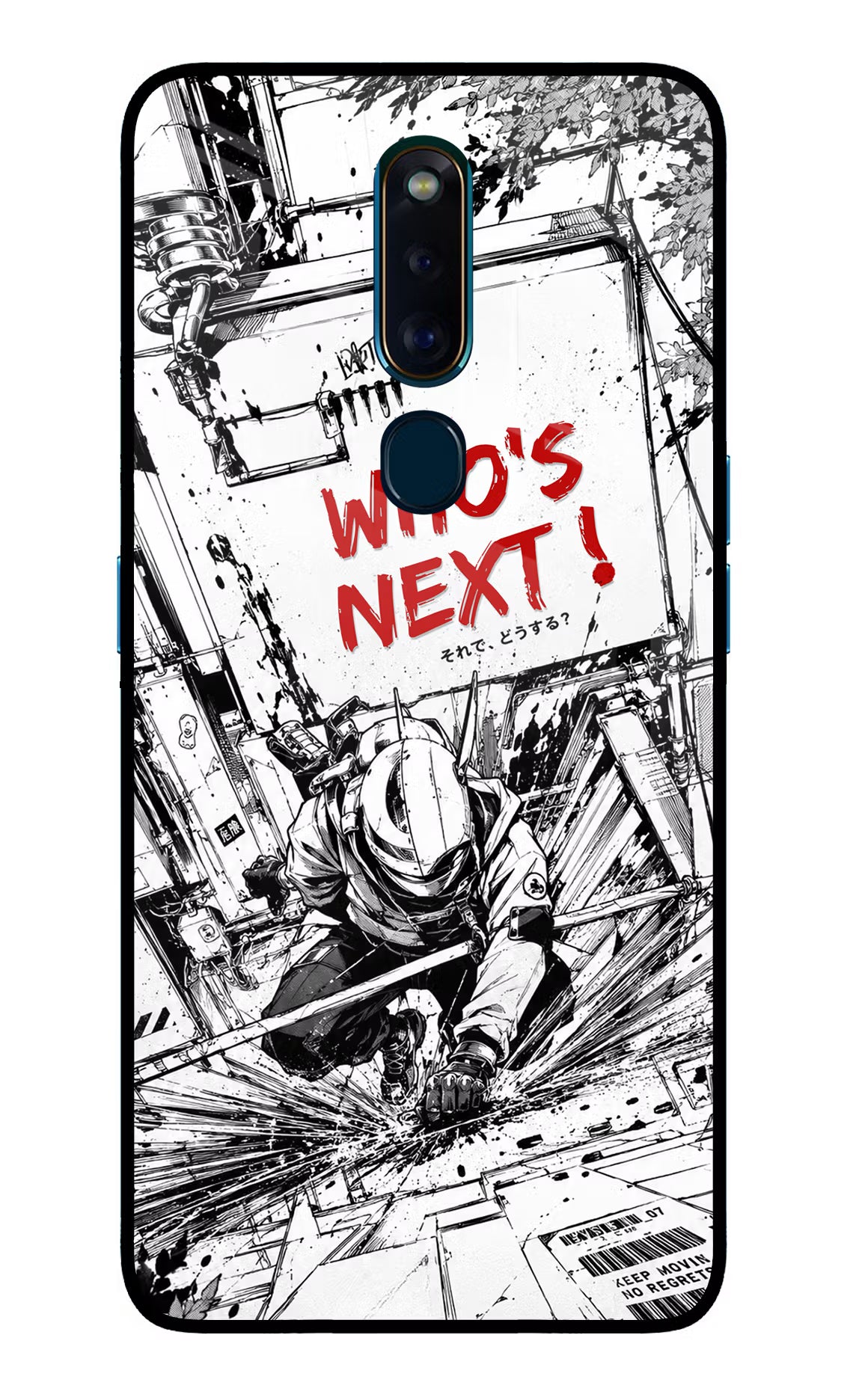 Who's Next Oppo F11 Pro Glass Case
