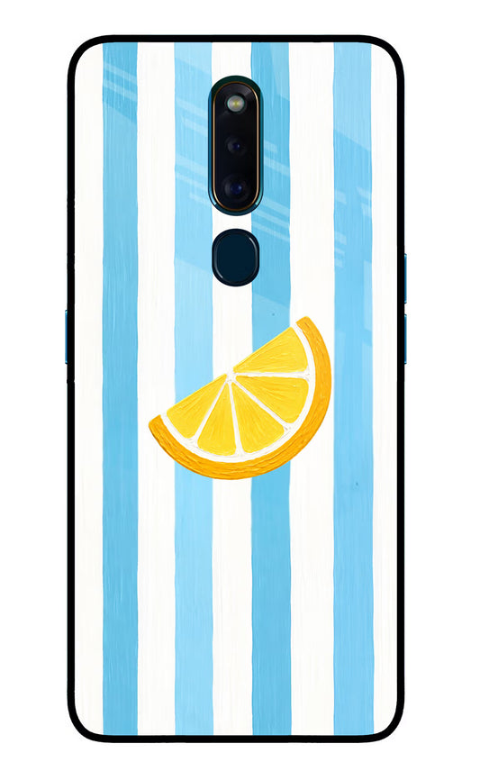 Summer Lemon Oppo F11 Pro Glass Case