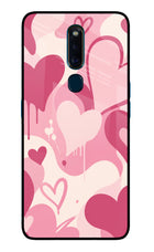 Hearty case Oppo F11 Pro Glass Case