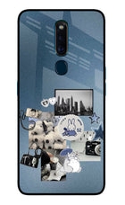 Miffy Oppo F11 Pro Glass Case