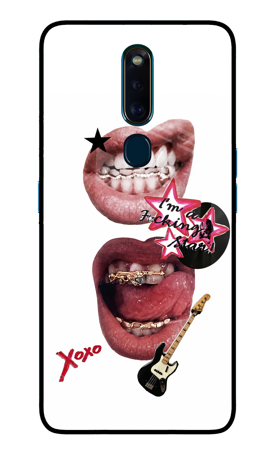 Rockstar Oppo F11 Pro Glass Case