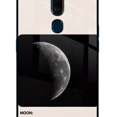 Moon Phase Oppo F11 Pro Glass Case