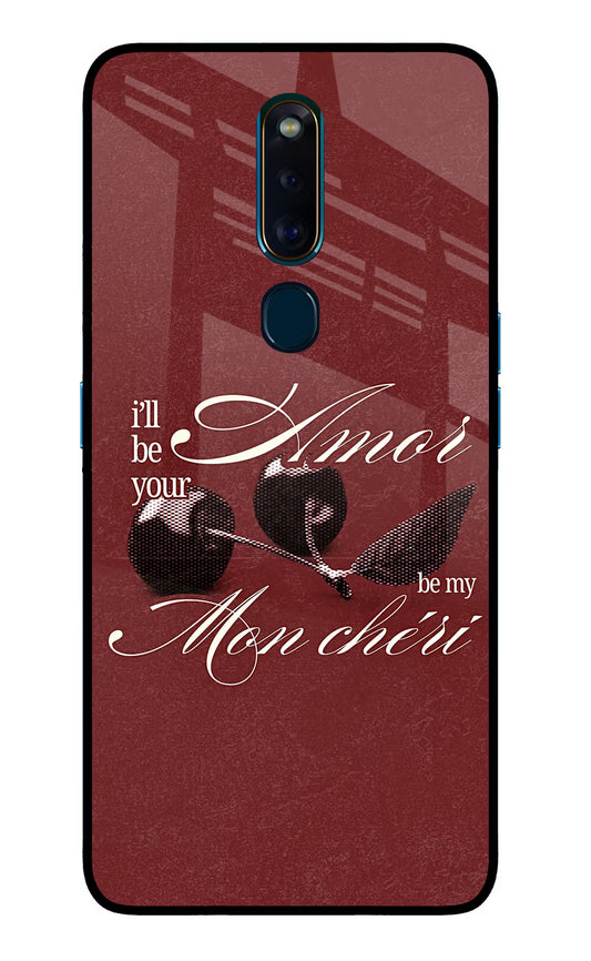 Velvet Cherry Oppo F11 Pro Glass Case