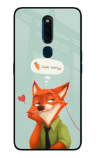 Nick Charm Oppo F11 Pro Glass Case
