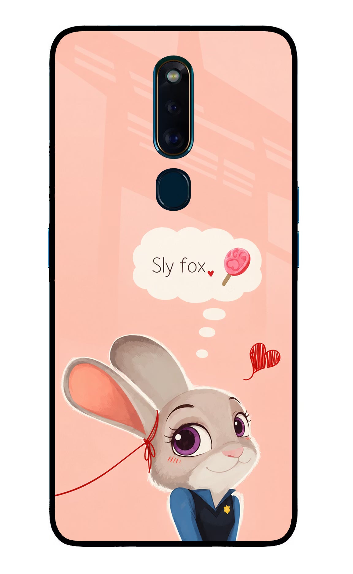 Judy Charm Oppo F11 Pro Glass Case
