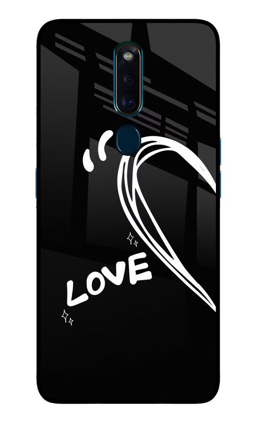Love Line Oppo F11 Pro Glass Case