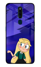 Star Glow Oppo F11 Pro Glass Case