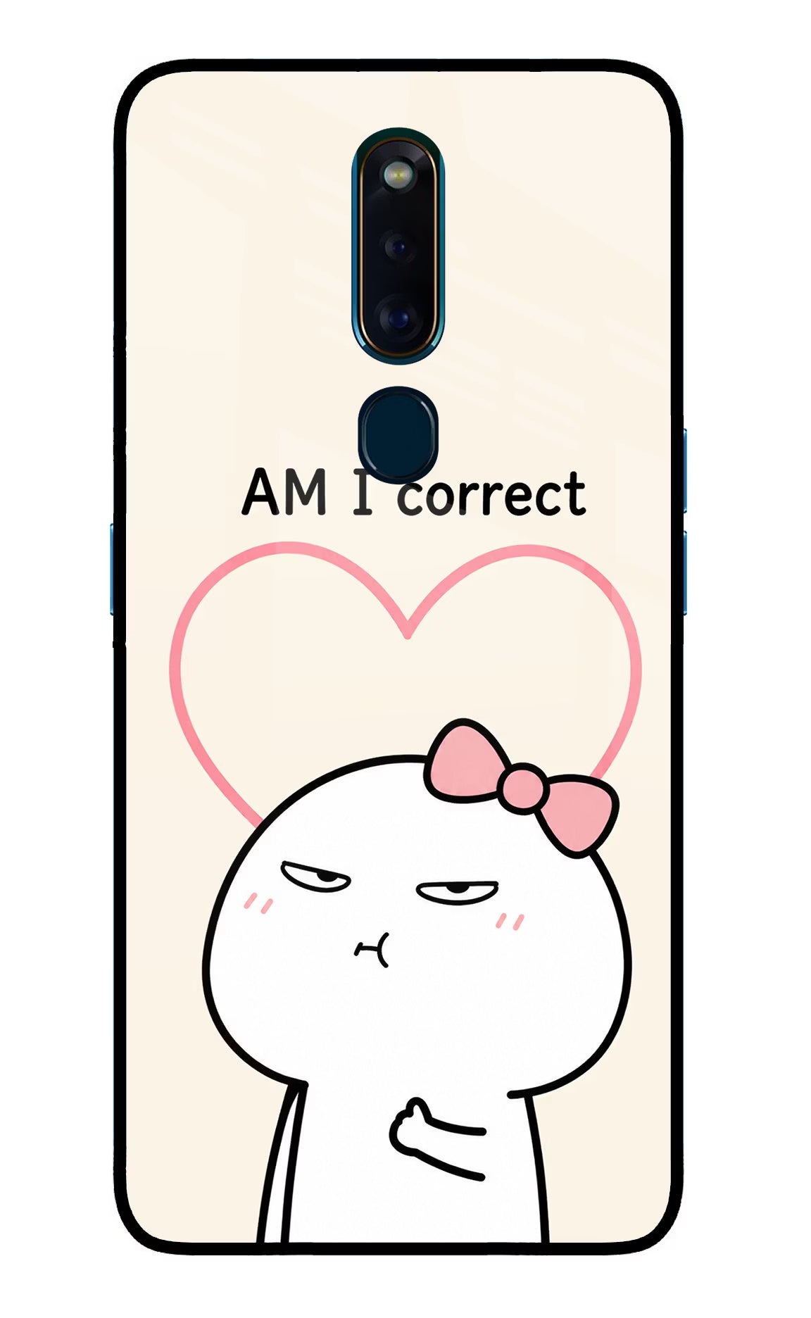 Always Right Oppo F11 Pro Glass Case