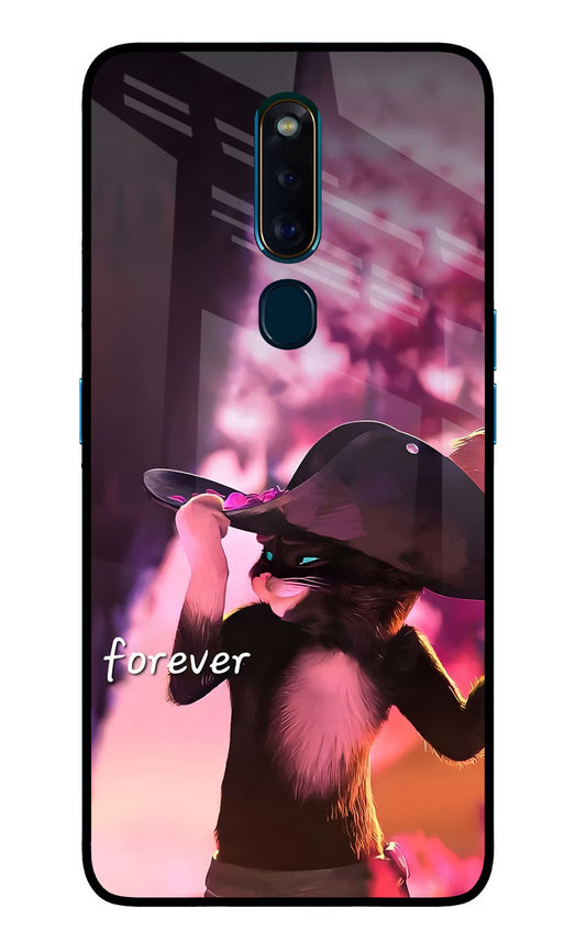 Forever Cat Oppo F11 Pro Glass Case