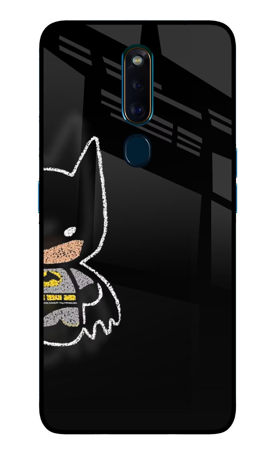 Bat Kitty Oppo F11 Pro Glass Case
