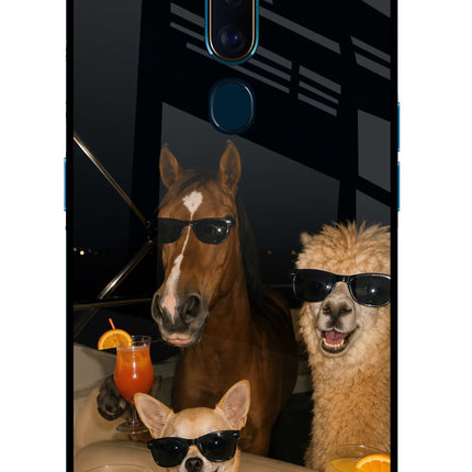 Party Squad Oppo F11 Pro Glass Case