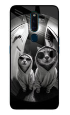 Hood Cats Oppo F11 Pro Glass Case