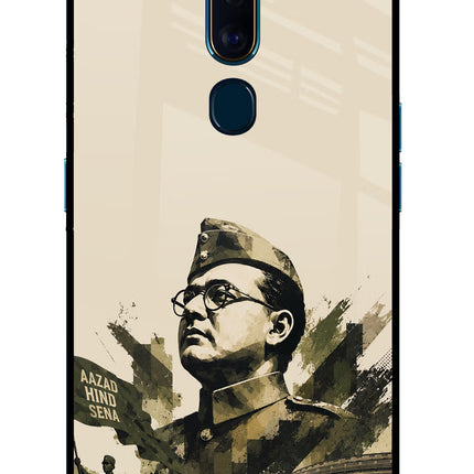 Netaji Rising Oppo F11 Pro Glass Case
