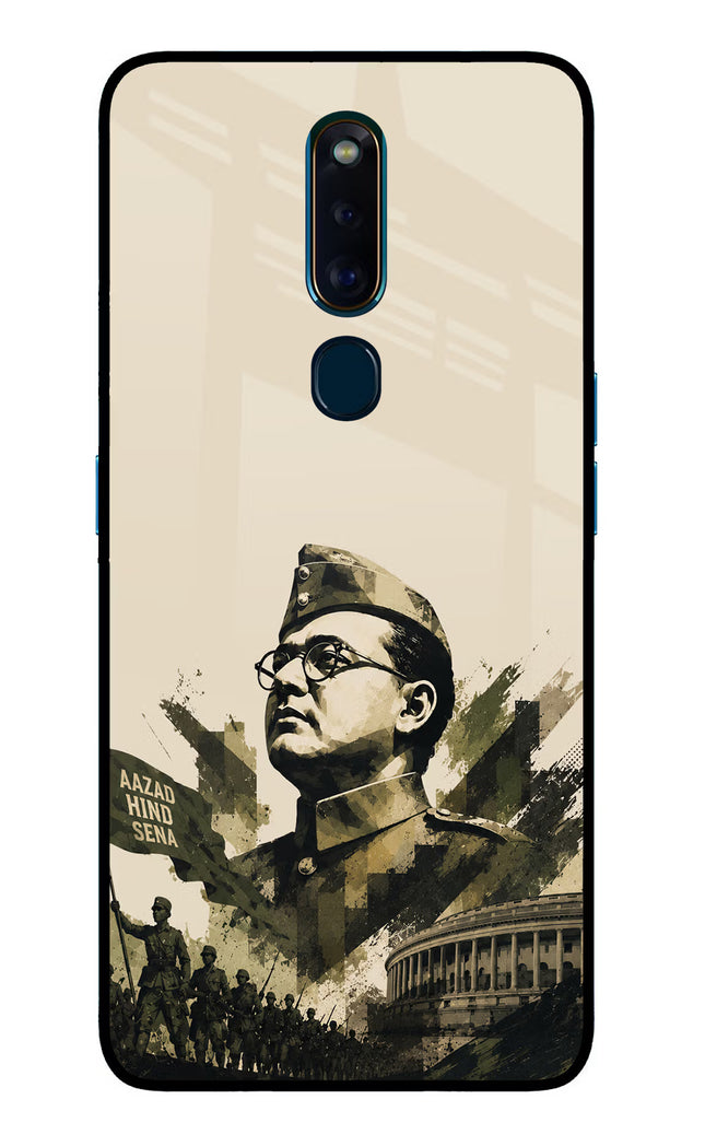 Netaji Rising Oppo F11 Pro Glass Case