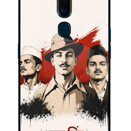 Sardar Patel Iron Will Oppo F11 Pro Glass Case