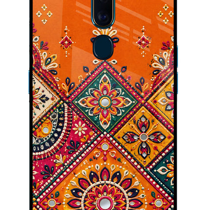 Kutch Glow Oppo F11 Pro Glass Case