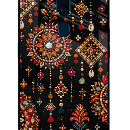 Boho Noir Oppo F11 Pro Glass Case
