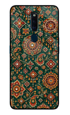 Green Pataka Oppo F11 Pro Glass Case