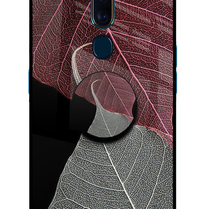 Leaf Pattern Oppo F11 Pro Pop Case by Casekaro