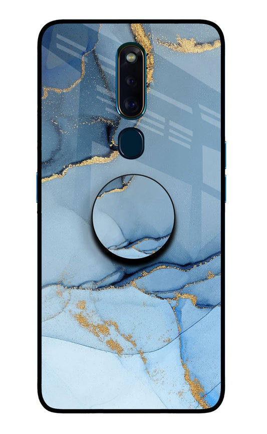 Blue Marble Oppo F11 Pro Glass Case