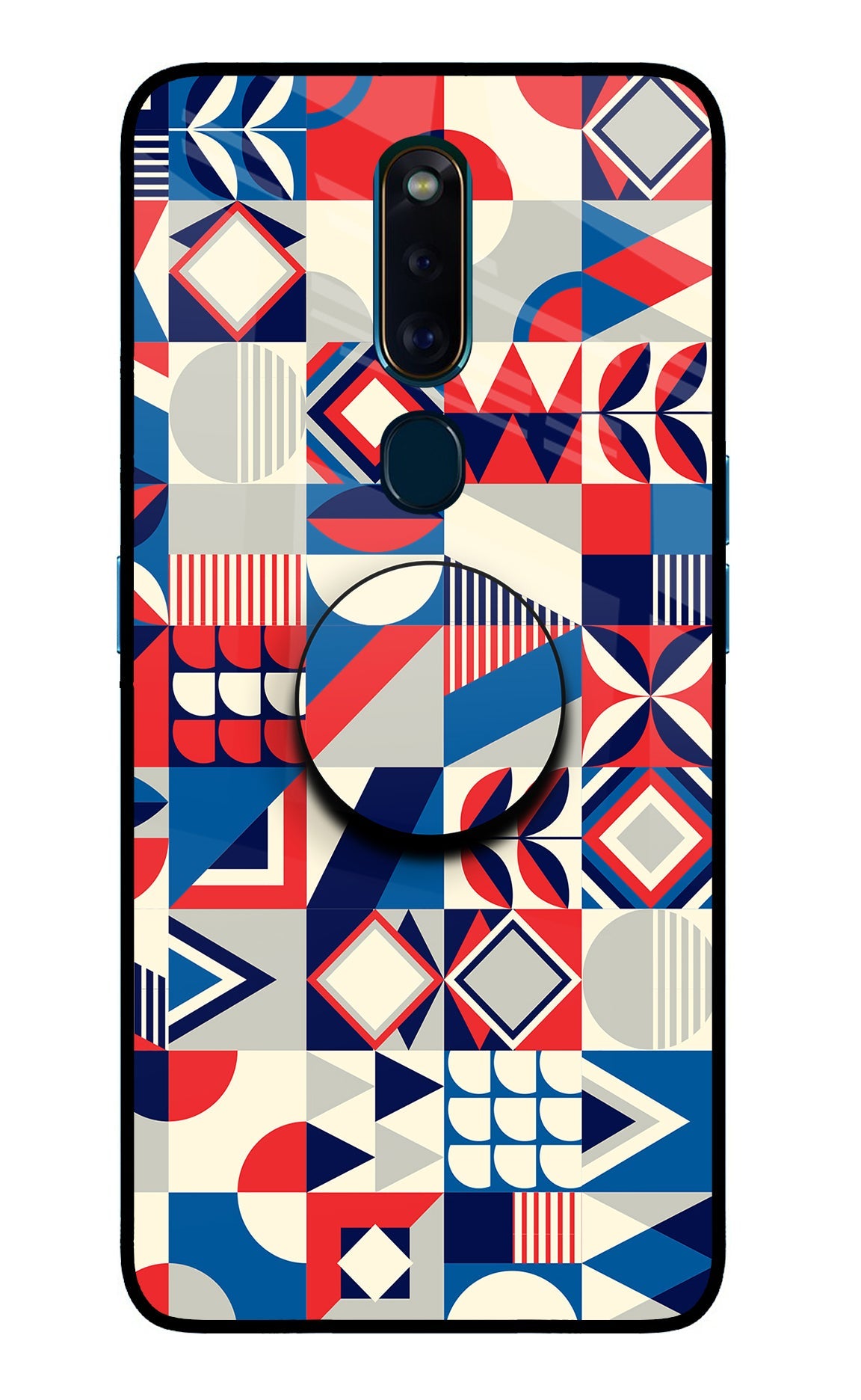 Colorful Pattern Oppo F11 Pro Pop Case