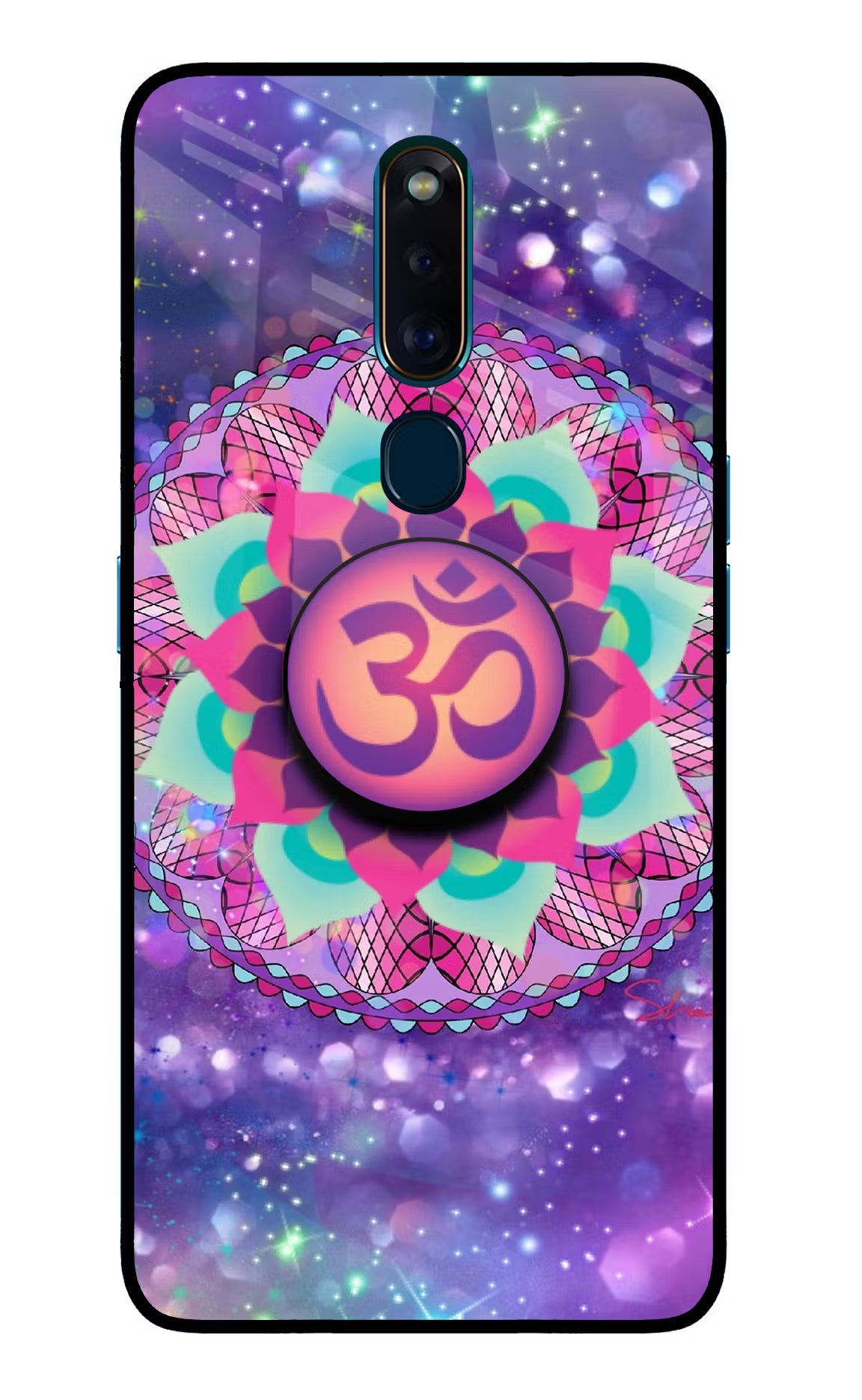Om Purple Oppo F11 Pro Pop Case by Casekaro