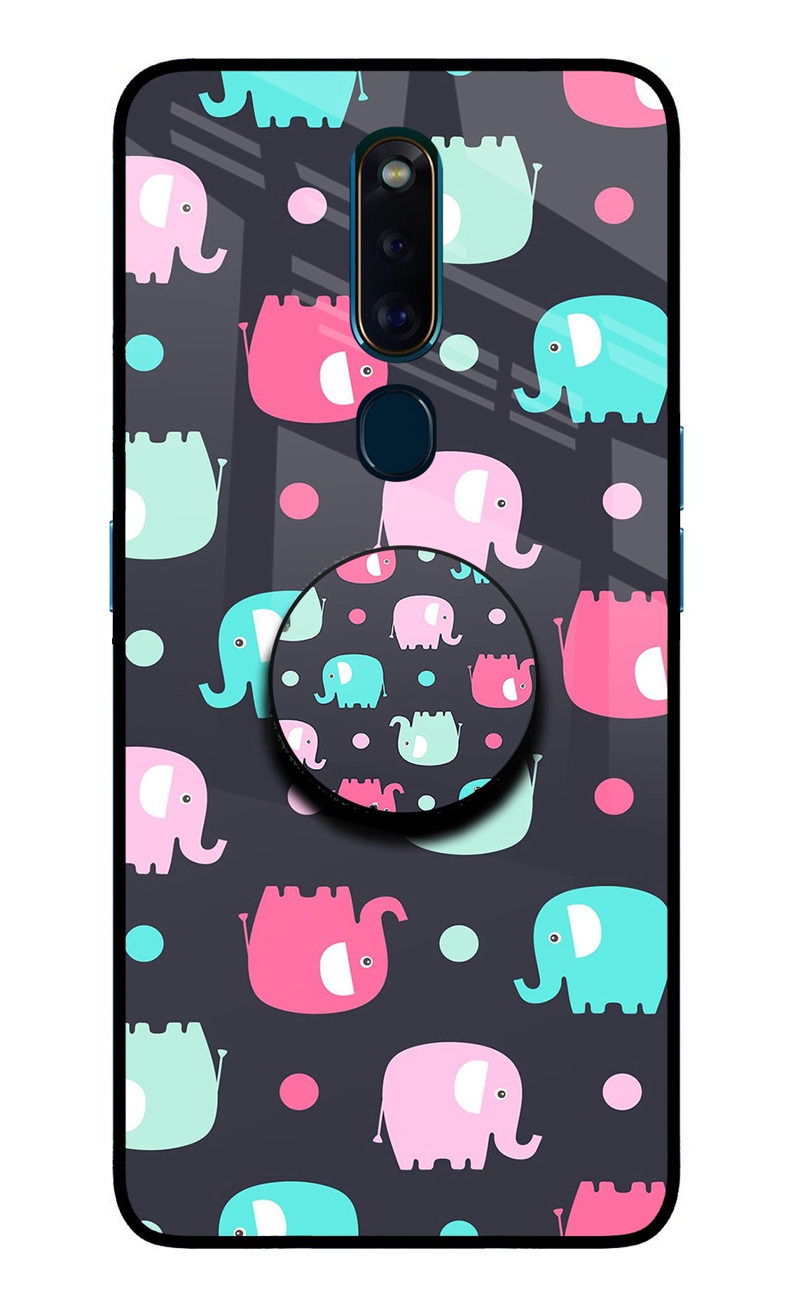 Baby Elephants Oppo F11 Pro Pop Case